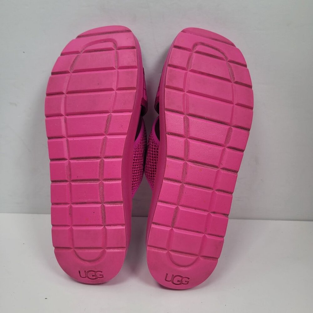 UGG Women's Emily Mesh Dragon Fruit Pink Slide Sandals S/N 1119491 US Size 6.5 - Picture 7 of 8
